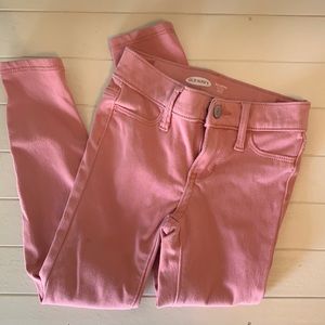 Old Navy pink ballerina jeans